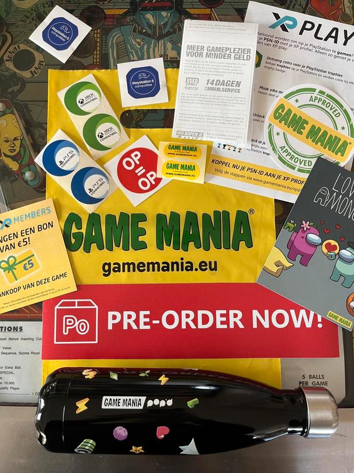 Game Mania goodiebag, Verzamelen, Merken en Reclamevoorwerpen, Nieuw, Gebruiksvoorwerp, Ophalen of Verzenden