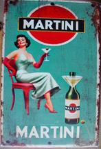 MARTINI REKLAME - METAAL -, Verzamelen, Ophalen of Verzenden