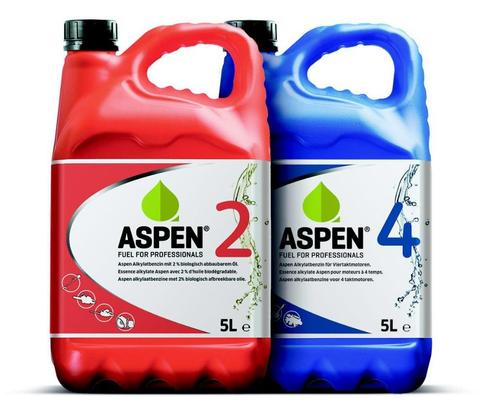 aspen 2  en aspen 4 alkylaatbenzine, Tuin en Terras, Hand-tuingereedschap, Nieuw, Ophalen