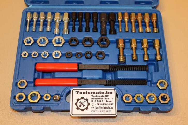 Draadherstel set voor de meest voorkomende draadmaten, Auto diversen, Autogereedschap, Verzenden