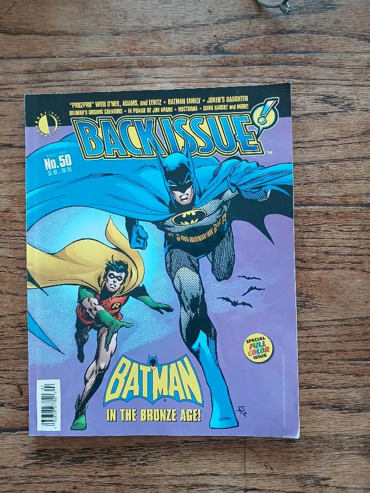 Back Issue! #50 - Batman in the Bronze Age, Livres, BD | Comics, Comme neuf, Comics, Amérique, Enlèvement ou Envoi