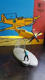 tintin figurine avion collection avec figurine et livre, Collections, Personnages de BD, Tintin, Statue ou Figurine, Enlèvement ou Envoi