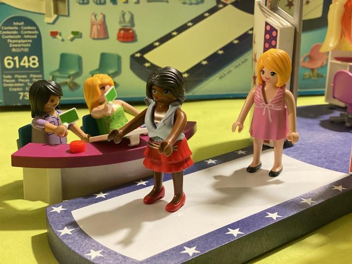 Playmobil 6148 Modeshow / Fashion show, Kinderen en Baby's, Speelgoed | Playmobil, Zo goed als nieuw, Complete set, Ophalen