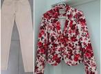 Lot 3 : Magnifique veste Trussardi avec pantalon taille 38, Comme neuf, Taille 38/40 (M), Rouge, Enlèvement ou Envoi