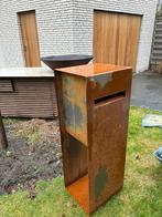 Brievenbus cortenstaal, Tuin en Terras, Ophalen, Zo goed als nieuw
