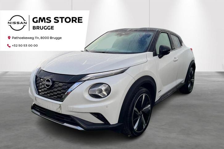Nissan Juke 1.6 Hybrid 145 N-Design, Auto's, Nissan, Bedrijf, Te koop, Juke, Airconditioning, Alarm, Bluetooth, Centrale vergrendeling