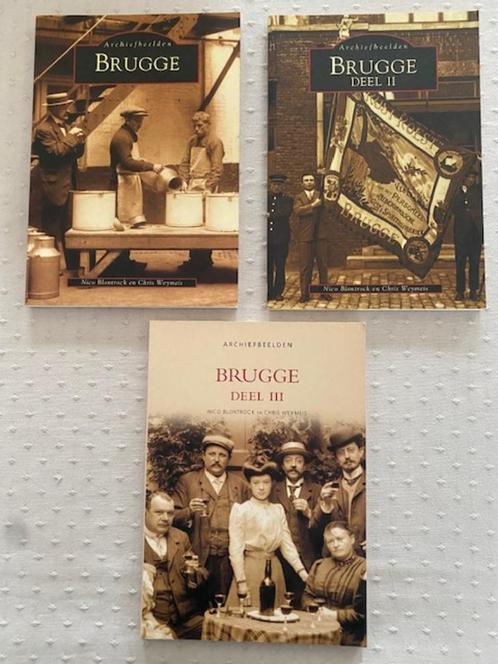 Brugge : Archiefbeelden ( Blonrock) lot van 3 boeken, Boeken, Geschiedenis | Stad en Regio, Ophalen of Verzenden