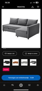 Hoekzetel met bedfunctie. Friheten( IKEA). Donkerblauw, Huis en Inrichting, Zetels | Zetels, Ophalen, Hoekbank, Nieuw, Modern