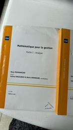 Mathématiques pour la Gestion Solvay ingénieur de gestion, Livres, Livres d'étude & Cours, Utilisé