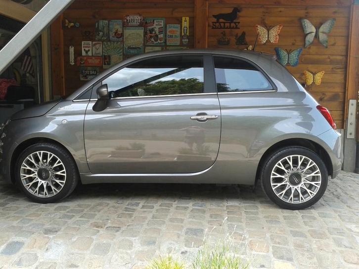 fiat 500 dolcevita hybrid  !!14500 km!!, Auto's, Fiat, Particulier, Alarm, Hybride Elektrisch/Benzine, Euro 6, Stadsauto, 3 deurs