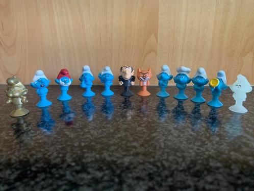 12 micropopz Schtroumpfs, Verzamelen, Smurfen, Nieuw, Poppetje, Figuurtje of Knuffel, Verschillende Smurfen, Ophalen of Verzenden