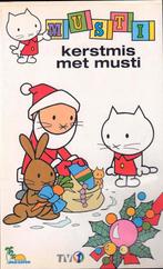 Kerstmis met Musti  -  VHS  -  Vintage 1995, Autres types, Utilisé, Enlèvement ou Envoi