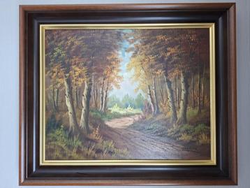 Schilderij 'Bosdreef' beschikbaar voor biedingen