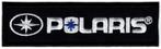 Polaris stoffen opstrijk patch embleem, Motoren, Verzenden, Nieuw