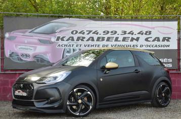 DS DS 3 Automobiles 1.6THP Performance Black Mat NAV CAM CLI beschikbaar voor biedingen