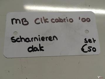 Mercedes  CLK Cabrio 2000 Scharnieren tbdv Dak beschikbaar voor biedingen