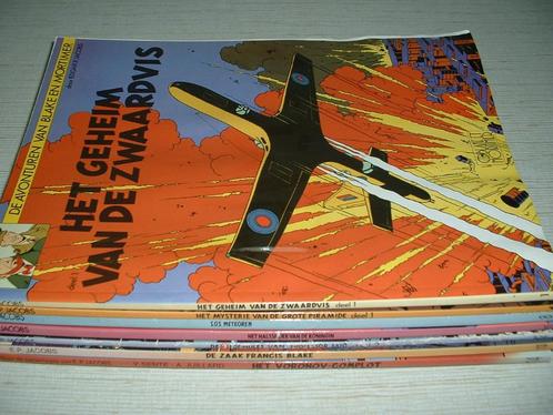 lot strips blake en mortimer, Boeken, Stripverhalen, Gelezen, Meerdere stripboeken, Ophalen of Verzenden