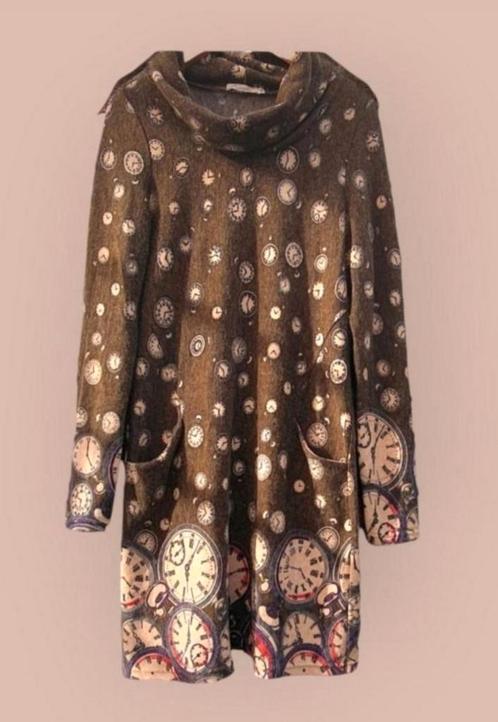 ✨️LAVAND Olijfgroene Jurk - Maat L - Prima Staat✨️✨️, Kleding | Dames, Jurken, Zo goed als nieuw, Maat 42/44 (L), Groen, Knielengte