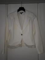 Witte blazer maat 36/38, Vêtements | Femmes, Vestes & Costumes, Taille 36 (S), Porté, Enlèvement ou Envoi, Blanc