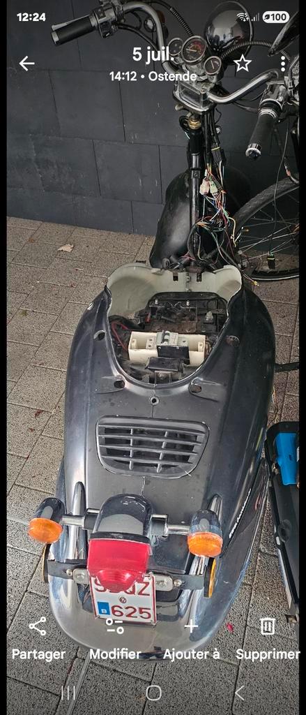 Chinese 50cc 2000w elektrische scooter, Motoren, Overige Motoren, Ophalen