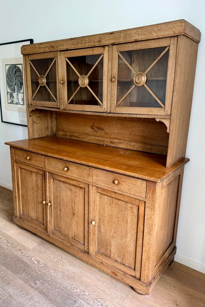 Vaisselier en chêne très élégant rangement, Enlèvement