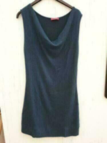 superzachte mooie jurk merk Punto taille M, Ophalen, Blauw