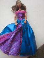 Originele barbiepop in feestjurk die oplicht, Ophalen of Verzenden