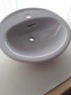 Lavabo Roca Java porselein licht grijs nieuw in verpakking, Ophalen, Nieuw, Steen, Wastafel