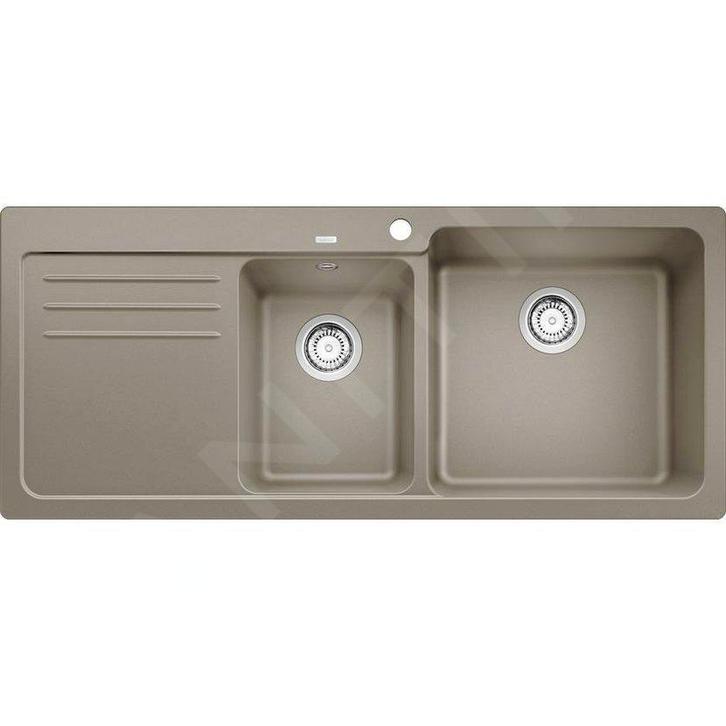 Blanco afdruiprek voor 2 schalen aan de linkerkant, Huis en Inrichting, Keuken | Keukenelementen, Nieuw, Ophalen