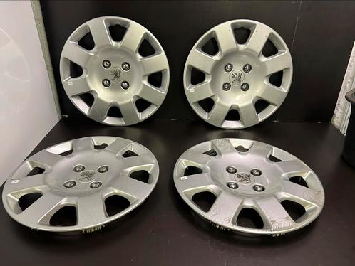 4 wieldoppen Peugeot 207,208,307,308, partner 16", Auto diversen, Wieldoppen, Gebruikt
