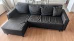 Black sofa, Maison & Meubles, Canapés | Sofas & Chaises Longues, 200 à 250 cm, Enlèvement, Utilisé, Trois personnes