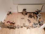 Lot playmobil. 2 kastelen, boot, kastje met accessoires, Ophalen of Verzenden, Gebruikt