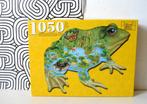 Puzzel "Groene kikker"  - 1050 stuks, Hobby en Vrije tijd, Gebruikt, Ophalen of Verzenden, 500 t/m 1500 stukjes, Legpuzzel