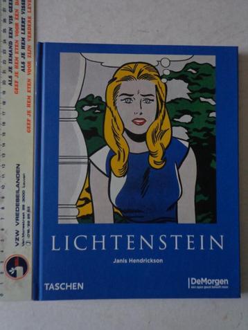 kunstboek Roy Lichtenstein door Janis Hendrickson uit 2007