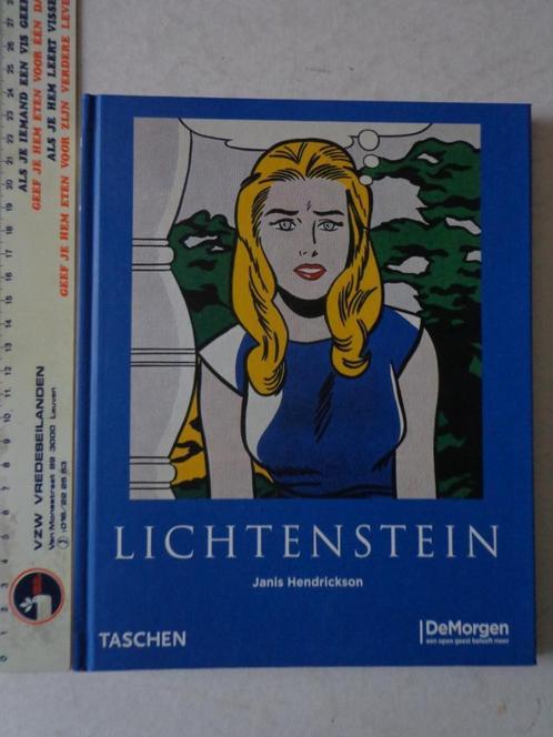 kunstboek Roy Lichtenstein door Janis Hendrickson uit 2007, Livres, Art & Culture | Arts plastiques, Utilisé, Peinture et dessin