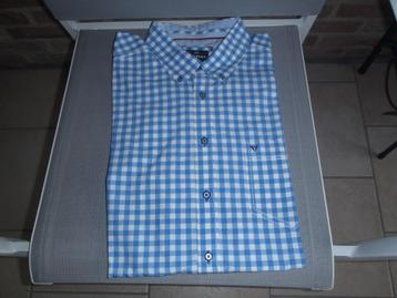 blauw en wit geruit hemd maat XL beschikbaar voor biedingen