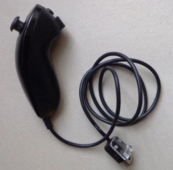 Originele Nunchuck Controller voor de Nintendo Wii Zwart  beschikbaar voor biedingen