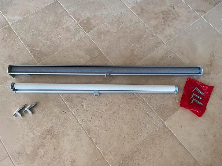 Set van 2 rolgordijnen, Huis en Inrichting, Stoffering | Gordijnen en Lamellen, Zo goed als nieuw, Ophalen