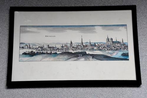 Bruxelia print, Antiek en Kunst, Kunst | Litho's en Zeefdrukken, Ophalen of Verzenden