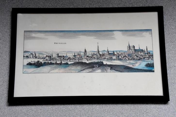 Bruxelia print, Antiek en Kunst, Kunst | Litho's en Zeefdrukken, Ophalen of Verzenden