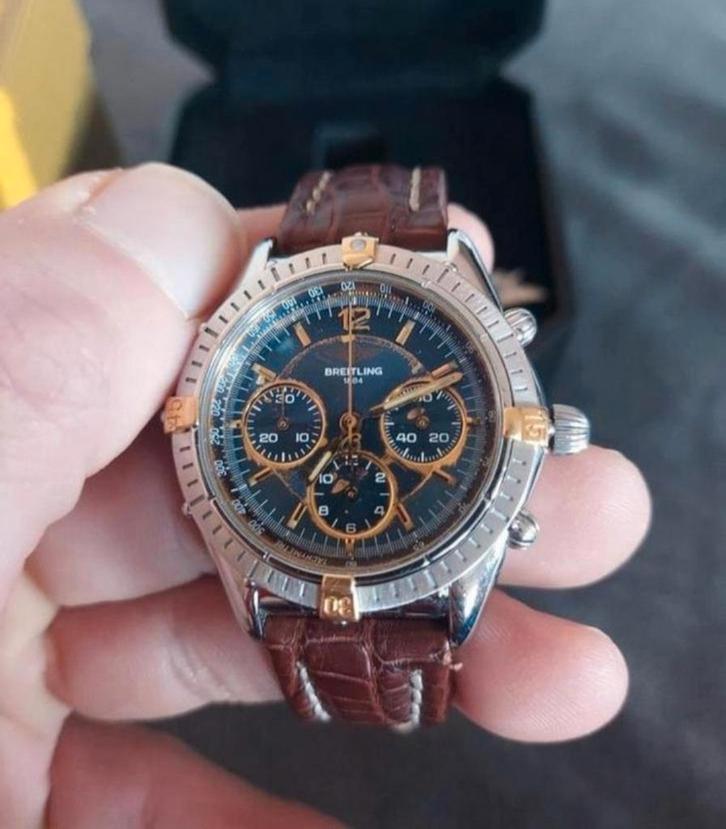 Breitling Automatique, Handtassen en Accessoires, Horloges | Heren, Gebruikt, Breitling, Ophalen of Verzenden