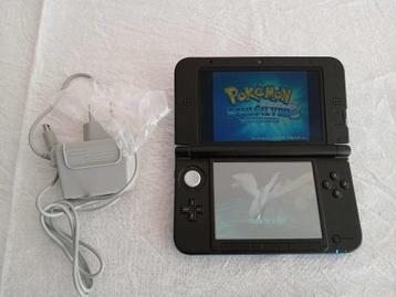 3ds xl + oplader + pokemon soul silver beschikbaar voor biedingen