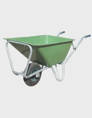 Brouette 180 L – Robuste & Stable, Jardin & Terrasse, Brouettes, Neuf, Manuelle, À une roue, À deux roues, Enlèvement ou Envoi