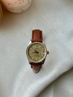 Tudor prince date diamond, Montre-bracelet, Cuir, Enlèvement, Acier