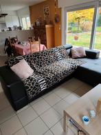 Hoekzetel gecombineerd met zetelbed, Huis en Inrichting, Ophalen, Gebruikt