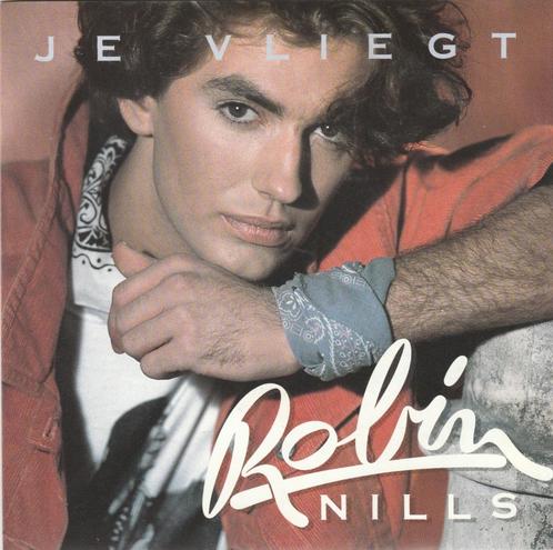 45T: Robin Nills: Je vliegt, Cd's en Dvd's, Vinyl | Nederlandstalig, Gebruikt, Overige formaten, Ophalen of Verzenden