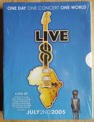 Coffret 4 DVD Live 8 (Live Aid) 2/07/2005 - Neuf