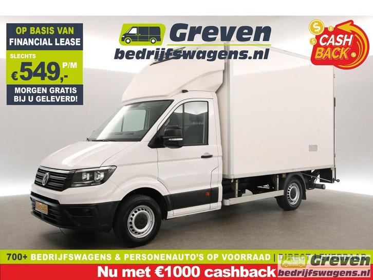 Volkswagen Crafter 35 2.0 TDI | 141PK | Koelwagen 2 C | Nac, Auto's, Bestelwagens en Lichte vracht, ABS, Airconditioning, Centrale vergrendeling