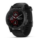 Garmin fenix 5s plus sapphire, Handtassen en Accessoires, Sporthorloges, Ophalen, Zo goed als nieuw