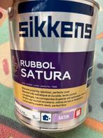 Sikkens rubbol satura ongeveer witte lak 1liter, Ophalen of Verzenden, Nieuw, Materiaal
